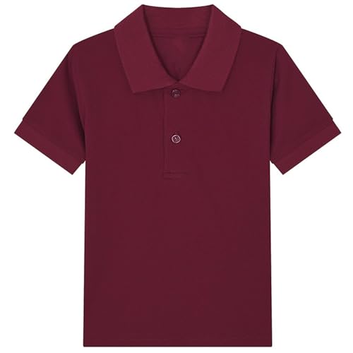 KIDSZJA Kinderkleidung für Mädchen, stilvoll, empfindliche Haut, Revers, Bluse, Knopfleiste, einfarbig, klassisches Oberteil, kurzärmelig, klassisches und bequemes Hemd, Schulveranstaltungen oder KIDSZJA Kinderkleidung für Mädchen, stilvoll, empfindliche Haut, Revers, Bluse, Knopfleiste, einfarbig, klassisches Oberteil, kurzärmelig, klassisches und bequemes Hemd, Schulveranstaltungen oder von KIDSZJA