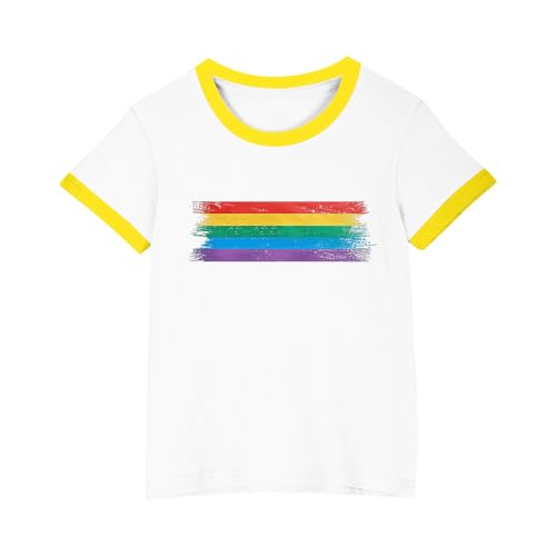 KIDSZJA Kleidung für Kinder, Mädchen, Alltag, Schlafen, Spielen, Teenager, Geschenk, kurzärmelig, Neonstreifen, klassisch, tailliertes Oberteil, Schulanfang, Blusen, elegant, Liebesherz KIDSZJA Kleidung für Kinder, Mädchen, Alltag, Schlafen, Spielen, Teenager, Geschenk, kurzärmelig, Neonstreifen, klassisch, tailliertes Oberteil, Schulanfang, Blusen, elegant, Liebesherz von KIDSZJA