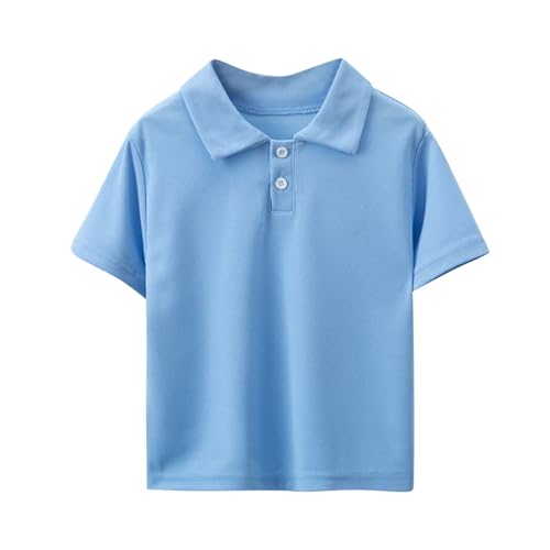 KIDSZJA Kleidung für Kinder, Mädchen, Sommer, einfarbig, klassisches Revers, T-Shirt, Knopfleiste, UV-Schutz, LSF 50+, stilvoll, weich, dehnbar, kurzärmelig, Bluse, UK Vorschule, Freizeitausflüge KIDSZJA Kleidung für Kinder, Mädchen, Sommer, einfarbig, klassisches Revers, T-Shirt, Knopfleiste, UV-Schutz, LSF 50+, stilvoll, weich, dehnbar, kurzärmelig, Bluse, UK Vorschule, Freizeitausflüge von KIDSZJA