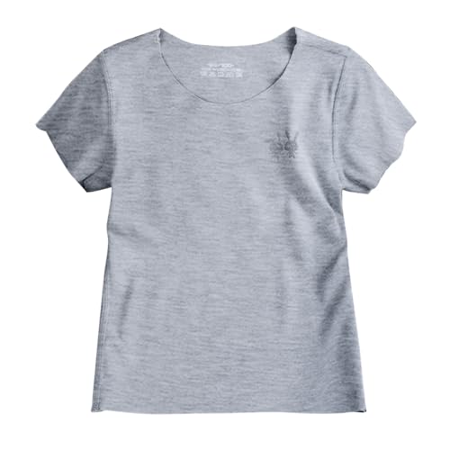 KIDSZJA Kleidung für Mädchen, Rundhalsausschnitt, kurze Ärmel, Blusen für den Alltag, zum Schlafen, Spielen, feuchtigkeitsableitend und schnell trocknend, langes, dehnbares Waffelmuster, Sport-Shirt KIDSZJA Kleidung für Mädchen, Rundhalsausschnitt, kurze Ärmel, Blusen für den Alltag, zum Schlafen, Spielen, feuchtigkeitsableitend und schnell trocknend, langes, dehnbares Waffelmuster, Sport-Shirt von KIDSZJA