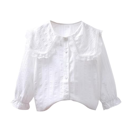 KIDSZJA Kleidung für Teenager, Mädchen, Vintage-Party-Kostüm, T-Shirts, langärmelig, Rüschen, Spitze, Kawaii, Kinder-Top, niedlicher Vintage-Spitzenpullover, Lolita, süßes viktorianisches Sweatshirt KIDSZJA Kleidung für Teenager, Mädchen, Vintage-Party-Kostüm, T-Shirts, langärmelig, Rüschen, Spitze, Kawaii, Kinder-Top, niedlicher Vintage-Spitzenpullover, Lolita, süßes viktorianisches Sweatshirt von KIDSZJA