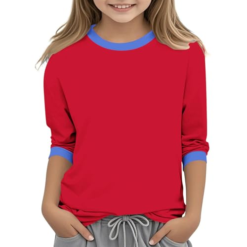 KIDSZJA Kleidung für Teenager-Mädchen, bequem, lange Tunika, Outdoor, Spielen, Strand, Schule, Freizeitkleidung, Kinder-Top, gestreift, atmungsaktiv und leicht, Baumwolle, bequem, weiche Baumwolle KIDSZJA Kleidung für Teenager-Mädchen, bequem, lange Tunika, Outdoor, Spielen, Strand, Schule, Freizeitkleidung, Kinder-Top, gestreift, atmungsaktiv und leicht, Baumwolle, bequem, weiche Baumwolle von KIDSZJA