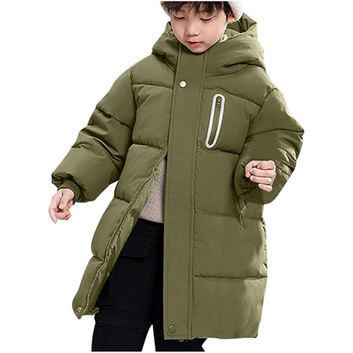 KIDSZJA Langer, gepolsterter Wintermantel für Kinder, Mädchen, Winter-Parka, Pufferjacke, gesteppt, lange Oberbekleidung, dicke Overknee-Daunenjacke, Skianzug, Schneeanzüge, Schule KIDSZJA Langer, gepolsterter Wintermantel für Kinder, Mädchen, Winter-Parka, Pufferjacke, gesteppt, lange Oberbekleidung, dicke Overknee-Daunenjacke, Skianzug, Schneeanzüge, Schule von KIDSZJA