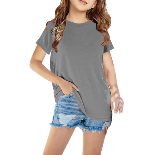 KIDSZJA Langes Tunika, Alltagskleidung, Schlafen, Spielen, Kinderkleidung, einfarbig, klassisch, feuchtigkeitsableitend und schnell trocknend, Sommerbluse, leicht, atmungsaktiv KIDSZJA Langes Tunika, Alltagskleidung, Schlafen, Spielen, Kinderkleidung, einfarbig, klassisch, feuchtigkeitsableitend und schnell trocknend, Sommerbluse, leicht, atmungsaktiv von KIDSZJA