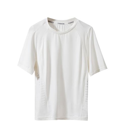 KIDSZJA Mädchen-Bluse, Rundhalsausschnitt, Netzstoff, atmungsaktiv, fließend, lockere Passform, athletisch, Sommer, süße Kleidung für Teenager, schnelltrocknend, kurzärmelig, für Workout, Yoga KIDSZJA Mädchen-Bluse, Rundhalsausschnitt, Netzstoff, atmungsaktiv, fließend, lockere Passform, athletisch, Sommer, süße Kleidung für Teenager, schnelltrocknend, kurzärmelig, für Workout, Yoga von KIDSZJA