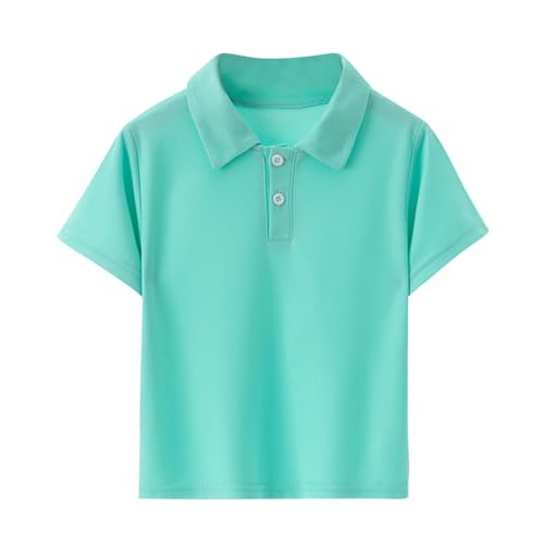 KIDSZJA Mädchen-Hemd, UV-Schutz, LSF 50+, einfarbig, klassisch, Teenagerkleidung, kurzärmelig, Revers, Kinder-Top, Knopfleiste, Polo, stilvoll, weich, dehnbar, elegant, Vorschule, legere Ausflüge KIDSZJA Mädchen-Hemd, UV-Schutz, LSF 50+, einfarbig, klassisch, Teenagerkleidung, kurzärmelig, Revers, Kinder-Top, Knopfleiste, Polo, stilvoll, weich, dehnbar, elegant, Vorschule, legere Ausflüge von KIDSZJA