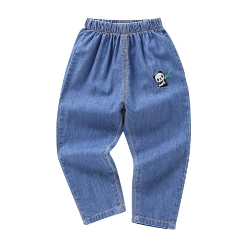 KIDSZJA Mädchen-Hose, elastisch, hohe Taille, Kuh, Kinderhose, gerissene, lässige Jeans, Panda-Druck, klassische Hip-Pop-Denim-Hose, Distress, dehnbar, Sommer, Vintage, Y2K, Schulkleidung KIDSZJA Mädchen-Hose, elastisch, hohe Taille, Kuh, Kinderhose, gerissene, lässige Jeans, Panda-Druck, klassische Hip-Pop-Denim-Hose, Distress, dehnbar, Sommer, Vintage, Y2K, Schulkleidung von KIDSZJA