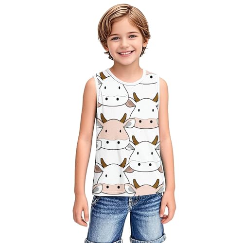 KIDSZJA Mädchen-Laufweste, Schulveranstaltungen oder Versammlungen, dehnbar, lockere Passform, Tank-Top, Strand-Outfits, stilvoll, empfindliche Haut, Camisole Kuh, gestreiftes T-Shirt, klassisch und KIDSZJA Mädchen-Laufweste, Schulveranstaltungen oder Versammlungen, dehnbar, lockere Passform, Tank-Top, Strand-Outfits, stilvoll, empfindliche Haut, Camisole Kuh, gestreiftes T-Shirt, klassisch und von KIDSZJA