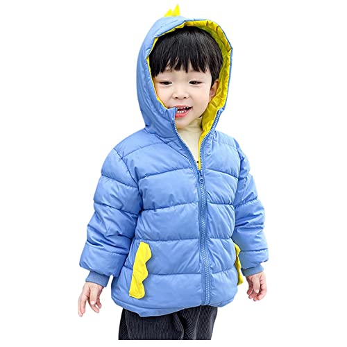 KIDSZJA Mädchen-Mäntel, niedlicher Dinosaurier-Mantel, gepolstert, mit Kapuze, Steppjacke, für Kinder, Jungen, Winterjacke, warm, glänzend, Schneeanzug, Oberbekleidung, Körperwärmer für kaltes Wetter KIDSZJA Mädchen-Mäntel, niedlicher Dinosaurier-Mantel, gepolstert, mit Kapuze, Steppjacke, für Kinder, Jungen, Winterjacke, warm, glänzend, Schneeanzug, Oberbekleidung, Körperwärmer für kaltes Wetter von KIDSZJA
