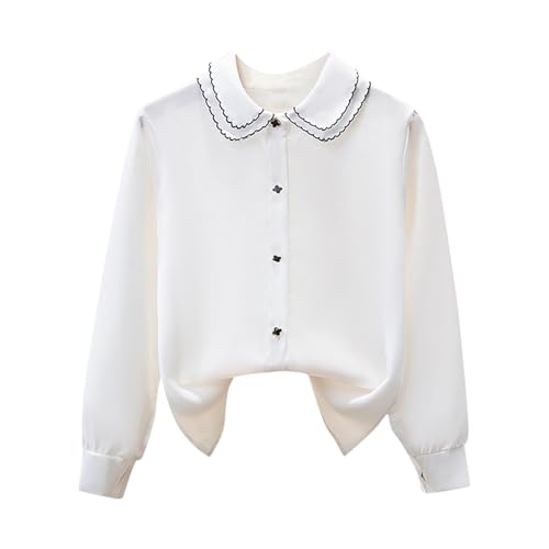 KIDSZJA Mädchen-Pullover, Vintage-Party, Kostüm, Hemden, langärmelig, niedliches Vintage-Spitzen-Sweatshirt, Lolita, süß, viktorianisches Babydoll, Halskleidung, Rüschen, Spitze, Kawaii, Kinder-Top KIDSZJA Mädchen-Pullover, Vintage-Party, Kostüm, Hemden, langärmelig, niedliches Vintage-Spitzen-Sweatshirt, Lolita, süß, viktorianisches Babydoll, Halskleidung, Rüschen, Spitze, Kawaii, Kinder-Top von KIDSZJA