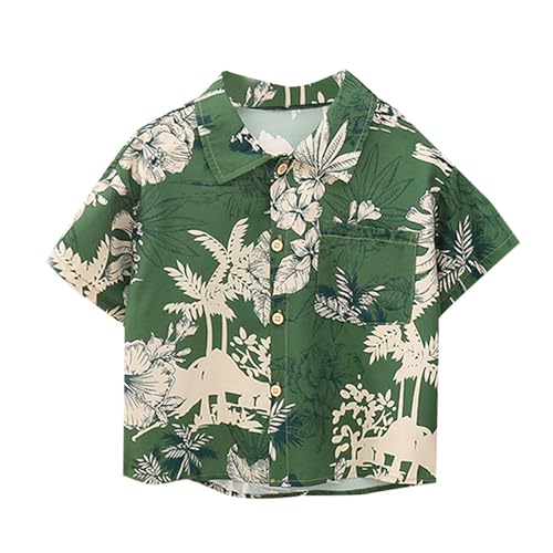 KIDSZJA Mädchen-T-Shirts, fließend, lockere Passform, Knopfleiste, Hawaii-Hemden, Tops, Strand, bedruckt, athletisch, Sommer, süße Blusen, kurzärmelig, Revers, Kleidung, Workout, Yoga, Tanzkleidung KIDSZJA Mädchen-T-Shirts, fließend, lockere Passform, Knopfleiste, Hawaii-Hemden, Tops, Strand, bedruckt, athletisch, Sommer, süße Blusen, kurzärmelig, Revers, Kleidung, Workout, Yoga, Tanzkleidung von KIDSZJA