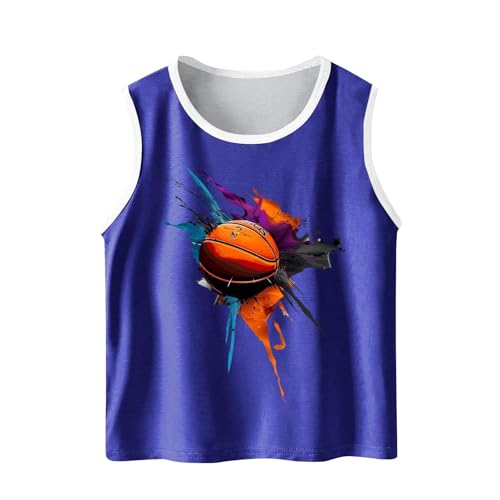 KIDSZJA Mädchen-Unterhemd, lange Tunika, Tank-Top, lockere Passform, Basketball, bedruckt, Sonnenschutz, LSF 50+, modische Funktionalität, Strandtage, Outdoor-Aktivitäten KIDSZJA Mädchen-Unterhemd, lange Tunika, Tank-Top, lockere Passform, Basketball, bedruckt, Sonnenschutz, LSF 50+, modische Funktionalität, Strandtage, Outdoor-Aktivitäten von KIDSZJA