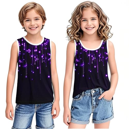 KIDSZJA Mädchen-Westen, Tops, Blumenmuster, gestreift, modisch, praktisch, Sonnenschutz, LSF 50+, Strandtage, Outdoor-Aktivitäten, Shirt, dehnbar, lockere Passform, Tank-Top, Strand-Outfits KIDSZJA Mädchen-Westen, Tops, Blumenmuster, gestreift, modisch, praktisch, Sonnenschutz, LSF 50+, Strandtage, Outdoor-Aktivitäten, Shirt, dehnbar, lockere Passform, Tank-Top, Strand-Outfits von KIDSZJA