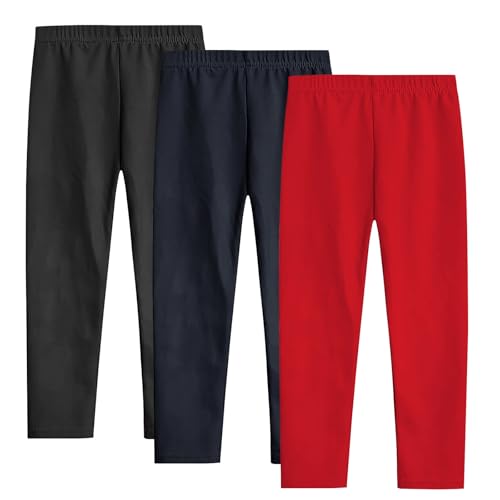 KIDSZJA Mädchenkleidung, 3 Jahre, Schulhose, Laufen, Radfahren, dehnbar, nahtlos, Fußball-Leggings, 3 Stück, elastisch, hohe Taille, Strumpfhose, Multipack, bequem, eng, Tanz, Yoga, Gymnastik KIDSZJA Mädchenkleidung, 3 Jahre, Schulhose, Laufen, Radfahren, dehnbar, nahtlos, Fußball-Leggings, 3 Stück, elastisch, hohe Taille, Strumpfhose, Multipack, bequem, eng, Tanz, Yoga, Gymnastik von KIDSZJA
