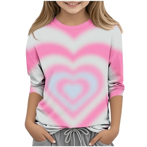KIDSZJA Mädchenkleidung, Sommer, Rundhalsausschnitt, 3/4-Ärmel, Bluse, Sonnenschutz, LSF 50+, modisch, praktisch, T-Shirts, Tunika, Cartoon, bedruckt, Tops, Strandtage, Outdoor-Aktivitäten KIDSZJA Mädchenkleidung, Sommer, Rundhalsausschnitt, 3/4-Ärmel, Bluse, Sonnenschutz, LSF 50+, modisch, praktisch, T-Shirts, Tunika, Cartoon, bedruckt, Tops, Strandtage, Outdoor-Aktivitäten von KIDSZJA