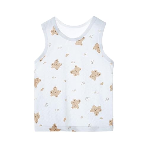 KIDSZJA My Orders Placed Mädchen-Unterhemden, Baumwollunterhemden, Bio-Baumwolle, dehnbares T-Shirt, einfaches Schlafen, Zuhause, schnelltrocknend, atmungsaktiv, Tanktop, kleiner Bär, elegant, Party KIDSZJA My Orders Placed Mädchen-Unterhemden, Baumwollunterhemden, Bio-Baumwolle, dehnbares T-Shirt, einfaches Schlafen, Zuhause, schnelltrocknend, atmungsaktiv, Tanktop, kleiner Bär, elegant, Party von KIDSZJA