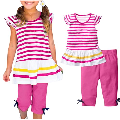 KIDSZJA My Past Orders Jungen Kleidung Mädchen Co Ords Set UK Lounge Wear Sets 2-teiliges Lounge-Set gestreifte Rüschen Swing Tops und kurze Hosen Sets Urlaub Schule KIDSZJA My Past Orders Jungen Kleidung Mädchen Co Ords Set UK Lounge Wear Sets 2-teiliges Lounge-Set gestreifte Rüschen Swing Tops und kurze Hosen Sets Urlaub Schule von KIDSZJA