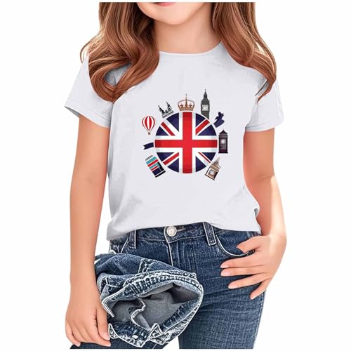 KIDSZJA My Previous Orders Tops für Teenager, Mädchen, Union Jack, bequem, empfindliche Haut, England, Fußball, Weltmeisterschaft, Britische Flagge, Shirt, UK, schnelltrocknende Bluse, Spieltermine KIDSZJA My Previous Orders Tops für Teenager, Mädchen, Union Jack, bequem, empfindliche Haut, England, Fußball, Weltmeisterschaft, Britische Flagge, Shirt, UK, schnelltrocknende Bluse, Spieltermine von KIDSZJA