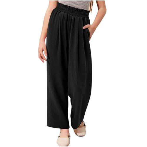 KIDSZJA Orders Placed By Me Kinder-Hose, Mädchen, 7–8 Jahre, LSF 50+, Sonnenschutzhose, Bio-Baumwolle, Jogginghose, fließend, einfarbig, Palazzo-Trainingshose, gesmokt, hohe Taille, weites Bein KIDSZJA Orders Placed By Me Kinder-Hose, Mädchen, 7–8 Jahre, LSF 50+, Sonnenschutzhose, Bio-Baumwolle, Jogginghose, fließend, einfarbig, Palazzo-Trainingshose, gesmokt, hohe Taille, weites Bein von KIDSZJA