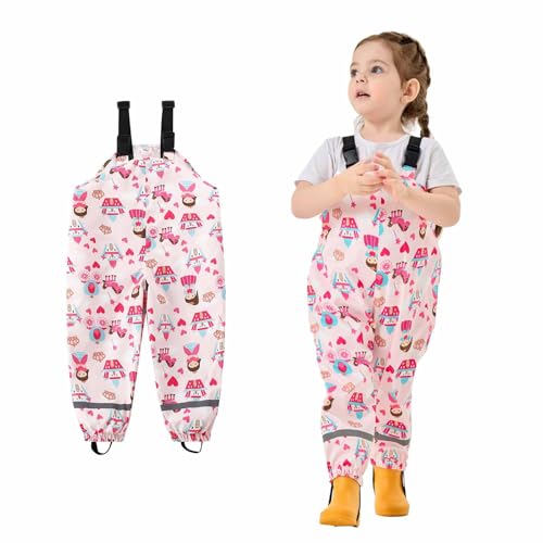 KIDSZJA Outdoor-Hose für Jungen und Mädchen, PVC, Angeln, Wathose, atmungsaktiv, Outdoor-Overall, dick, rutschfest, winddicht, Schlamm, Overall, wasserdichte Hose, Regenbekleidung für Outdoor-Spielen KIDSZJA Outdoor-Hose für Jungen und Mädchen, PVC, Angeln, Wathose, atmungsaktiv, Outdoor-Overall, dick, rutschfest, winddicht, Schlamm, Overall, wasserdichte Hose, Regenbekleidung für Outdoor-Spielen von KIDSZJA