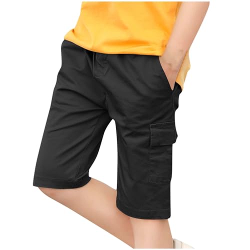 KIDSZJA Outdoor-Hose für Jungen und Mädchen, Streetwear, Tanzkleidung, leger, Fallschirm, Cargohose, dehnbar, Capri-Bermuda-Hose, elastische Taille, kurze Softshell-Outdoor-Trekkinghose KIDSZJA Outdoor-Hose für Jungen und Mädchen, Streetwear, Tanzkleidung, leger, Fallschirm, Cargohose, dehnbar, Capri-Bermuda-Hose, elastische Taille, kurze Softshell-Outdoor-Trekkinghose von KIDSZJA
