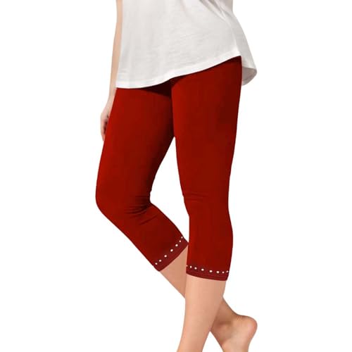 KIDSZJA Outdoor-Hose für Jungen und Mädchen, hohe Taille, einfarbig, Perlen, Strass, Cropped-Yoga-Outfit, Laufen, Radfahren, dehnbar, nahtlos, Leggings, athletischer Tanz, Yoga, Gymnastik KIDSZJA Outdoor-Hose für Jungen und Mädchen, hohe Taille, einfarbig, Perlen, Strass, Cropped-Yoga-Outfit, Laufen, Radfahren, dehnbar, nahtlos, Leggings, athletischer Tanz, Yoga, Gymnastik von KIDSZJA