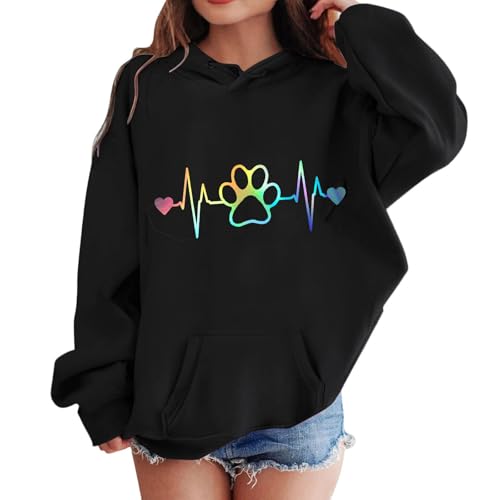 KIDSZJA Pullover für Mädchen, Schule, Labs, Museum, Ausflüge, Hoodies, Baumwolle, Freizeitkleidung, leicht, Fleece, Basic, Komfort, Alltagskleidung, kleine Sweatshirts mit Kängurutasche, übergroße KIDSZJA Pullover für Mädchen, Schule, Labs, Museum, Ausflüge, Hoodies, Baumwolle, Freizeitkleidung, leicht, Fleece, Basic, Komfort, Alltagskleidung, kleine Sweatshirts mit Kängurutasche, übergroße von KIDSZJA