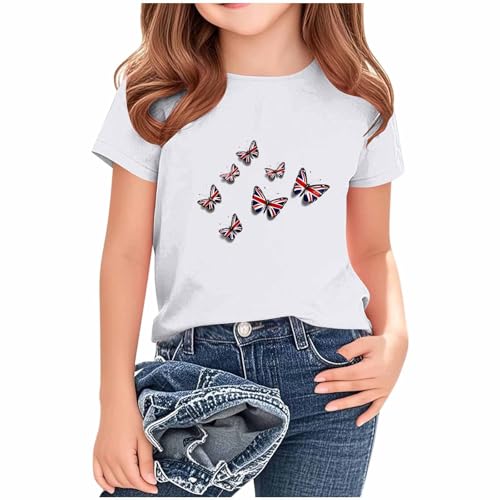KIDSZJA Recent Order Kinder-T-Shirt für Mädchen, England, Fußball, Weltmeisterschaft, Union Jack, Teenager, Kleidung, Schulanfang, britische Flagge, Bluse, Kleiderschrank, Essentials, Tops KIDSZJA Recent Order Kinder-T-Shirt für Mädchen, England, Fußball, Weltmeisterschaft, Union Jack, Teenager, Kleidung, Schulanfang, britische Flagge, Bluse, Kleiderschrank, Essentials, Tops von KIDSZJA
