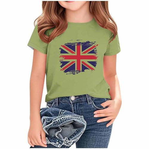 KIDSZJA Recent Order Kinderkleidung Mädchen Britische Flagge Weiche Baumwolle Blusen Union Jack England Fußball Weltmeisterschaft T-Shirt Atmungsaktiv & Leicht Tops Outdoor Spielen Strand Schule KIDSZJA Recent Order Kinderkleidung Mädchen Britische Flagge Weiche Baumwolle Blusen Union Jack England Fußball Weltmeisterschaft T-Shirt Atmungsaktiv & Leicht Tops Outdoor Spielen Strand Schule von KIDSZJA