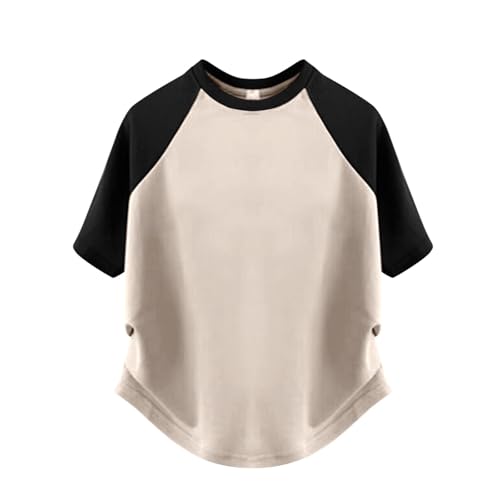 KIDSZJA Shirts für Mädchen, lockere Passform, klassische Teenagerkleidung, kurzärmelig, Sport, Laufen, Blusen, Outdoor, Spielen, Strand, Freizeitkleidung, Teenager-Geschenk, übergroßes Raglan-Top für KIDSZJA Shirts für Mädchen, lockere Passform, klassische Teenagerkleidung, kurzärmelig, Sport, Laufen, Blusen, Outdoor, Spielen, Strand, Freizeitkleidung, Teenager-Geschenk, übergroßes Raglan-Top für von KIDSZJA