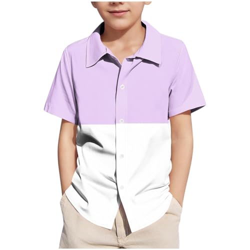 KIDSZJA Sommerblusen für Teenager, Mädchen, Revers, Knopfleiste, Kragen, lässig, leicht, superweich, bequem, kurzärmelig, Sport, Alltag, 5–6 Jahre KIDSZJA Sommerblusen für Teenager, Mädchen, Revers, Knopfleiste, Kragen, lässig, leicht, superweich, bequem, kurzärmelig, Sport, Alltag, 5–6 Jahre von KIDSZJA