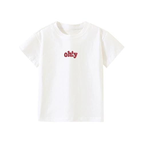 KIDSZJA T-Shirt für Teenager, Mädchen, atmungsaktiv und leicht, lässig, lockeres Oberteil, Basic-Unterhemden, Schlaf, weiche Baumwollblusen, UK, Outdoor, Spielen, Strand, Schule, T-Shirt KIDSZJA T-Shirt für Teenager, Mädchen, atmungsaktiv und leicht, lässig, lockeres Oberteil, Basic-Unterhemden, Schlaf, weiche Baumwollblusen, UK, Outdoor, Spielen, Strand, Schule, T-Shirt von KIDSZJA