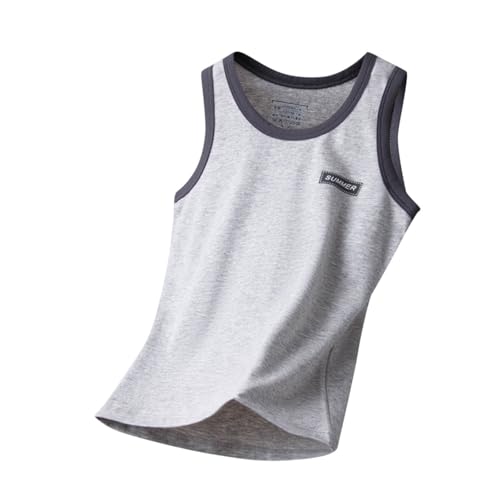 KIDSZJA Tanktop für Mädchen, 6 Jahre, gestreift, bedruckt, schnelltrocknend, weich, atmungsaktiv, Sommerhemden, Baumwolle, Sport, leicht, Schule, Spiel, Outfit, Westen, Laufen, Fitness, Baumwolle KIDSZJA Tanktop für Mädchen, 6 Jahre, gestreift, bedruckt, schnelltrocknend, weich, atmungsaktiv, Sommerhemden, Baumwolle, Sport, leicht, Schule, Spiel, Outfit, Westen, Laufen, Fitness, Baumwolle von KIDSZJA