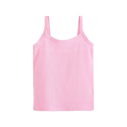 KIDSZJA Tanktop für Mädchen, Alltag, Schlafen, Spielen, gerippt, gestrickt, schnell trocknend, atmungsaktiv, bequem, weich, Unterhemd, Weste, Tops, Rundhalsausschnitt, ärmelloses Hemd, Spaghettiträger KIDSZJA Tanktop für Mädchen, Alltag, Schlafen, Spielen, gerippt, gestrickt, schnell trocknend, atmungsaktiv, bequem, weich, Unterhemd, Weste, Tops, Rundhalsausschnitt, ärmelloses Hemd, Spaghettiträger von KIDSZJA
