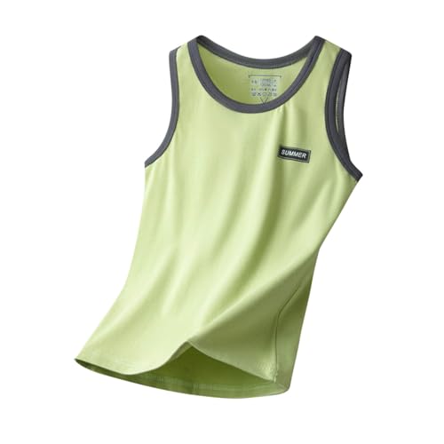 KIDSZJA Tanktop für Mädchen, weich, atmungsaktiv, Sommerweste, Bluse, leicht, für Schule, Spielen, Outfit, Shirts, trendig, Laufen, Fitness, Baumwolle, Sport, Camisoles, gestreift, bedruckt KIDSZJA Tanktop für Mädchen, weich, atmungsaktiv, Sommerweste, Bluse, leicht, für Schule, Spielen, Outfit, Shirts, trendig, Laufen, Fitness, Baumwolle, Sport, Camisoles, gestreift, bedruckt von KIDSZJA