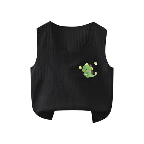 KIDSZJA Tanktops für Mädchen, superweich, bequem, Eisseide, Stretch, Dinosaurier-Grafik-T-Shirt, Weste, dehnbar, Sommer, Strand, lockeres Cami-Top, Uk, weiche Basis, Unterhemden, Baumwolle KIDSZJA Tanktops für Mädchen, superweich, bequem, Eisseide, Stretch, Dinosaurier-Grafik-T-Shirt, Weste, dehnbar, Sommer, Strand, lockeres Cami-Top, Uk, weiche Basis, Unterhemden, Baumwolle von KIDSZJA