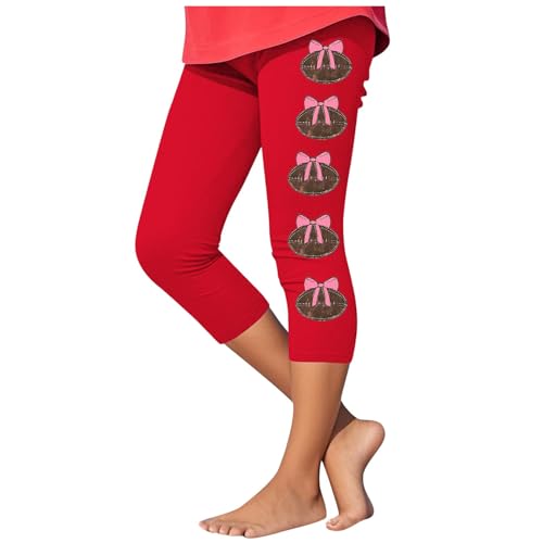KIDSZJA Tanz-Leggings für Mädchen, hohe Taille, kurze Caprihose, Yoga-Hose, Laufen, Radfahren, dehnbar, nahtlos, lässig, bequem, Baseball, Grafikhose, athletischer Tanz, Yoga, Gymnastik KIDSZJA Tanz-Leggings für Mädchen, hohe Taille, kurze Caprihose, Yoga-Hose, Laufen, Radfahren, dehnbar, nahtlos, lässig, bequem, Baseball, Grafikhose, athletischer Tanz, Yoga, Gymnastik von KIDSZJA