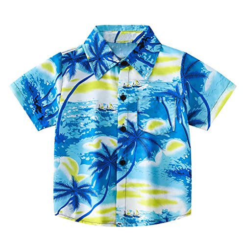 KIDSZJA Today'S Deals Kleidung für Kinder und Mädchen, tropisch bedruckt, stilvoll, empfindliche Haut, Baumwolle, Hemden, UK, Hawaii-Hemden, Tops, Button-Down, lockere Passform, Bluse, Schule KIDSZJA Today'S Deals Kleidung für Kinder und Mädchen, tropisch bedruckt, stilvoll, empfindliche Haut, Baumwolle, Hemden, UK, Hawaii-Hemden, Tops, Button-Down, lockere Passform, Bluse, Schule von KIDSZJA