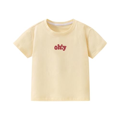 KIDSZJA Tops für Mädchen, Buchstaben-Druck, Grafik-T-Shirt, Basic-Unterhemden, Schlaf, Teenager, leger, locker, weiche Baumwollhemden, atmungsaktiv und leicht, Blusen, UK, Outdoor, Spielen, Strand KIDSZJA Tops für Mädchen, Buchstaben-Druck, Grafik-T-Shirt, Basic-Unterhemden, Schlaf, Teenager, leger, locker, weiche Baumwollhemden, atmungsaktiv und leicht, Blusen, UK, Outdoor, Spielen, Strand von KIDSZJA