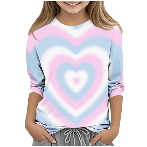KIDSZJA Tops für Mädchen, Sommer, Cartoon, bedruckt, 3/4-Ärmel, elegante Tunika, Sonnenschutz, LSF 50+, Hemd, Rundhalsausschnitt, Mode, Praktikabilität, Kleidung, Strandtage, Outdoor-Aktivitäten KIDSZJA Tops für Mädchen, Sommer, Cartoon, bedruckt, 3/4-Ärmel, elegante Tunika, Sonnenschutz, LSF 50+, Hemd, Rundhalsausschnitt, Mode, Praktikabilität, Kleidung, Strandtage, Outdoor-Aktivitäten von KIDSZJA