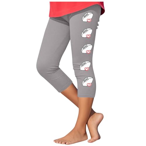 KIDSZJA Trainingshose für Mädchen, lässig, bequem, Capri-Leggings, hohe Taille, bauchfrei, Baseball-Grafik, Yoga, Leggings, Laufen, Radfahren, dehnbar, nahtlos, Arbeitshose, athletische KIDSZJA Trainingshose für Mädchen, lässig, bequem, Capri-Leggings, hohe Taille, bauchfrei, Baseball-Grafik, Yoga, Leggings, Laufen, Radfahren, dehnbar, nahtlos, Arbeitshose, athletische von KIDSZJA