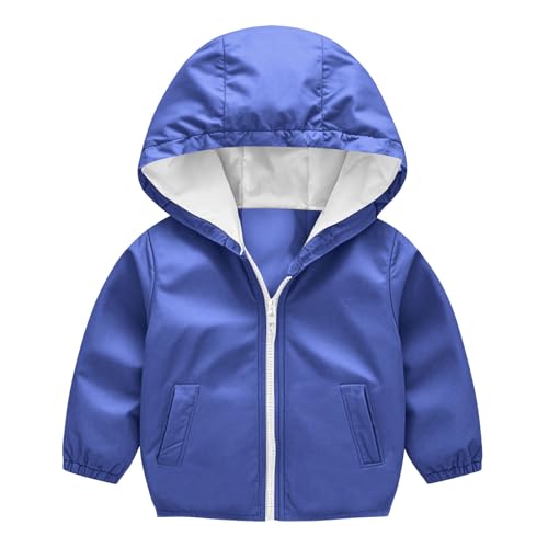 KIDSZJA Wasserdichte Jacke für Kleinkinder, 18 Monate, für Mädchen und Jungen, leichter Windbreaker, Regenmantel, Regenjacke mit Kapuze, funktioneller Softshell-Trenchcoat für den Außenbereich KIDSZJA Wasserdichte Jacke für Kleinkinder, 18 Monate, für Mädchen und Jungen, leichter Windbreaker, Regenmantel, Regenjacke mit Kapuze, funktioneller Softshell-Trenchcoat für den Außenbereich von KIDSZJA