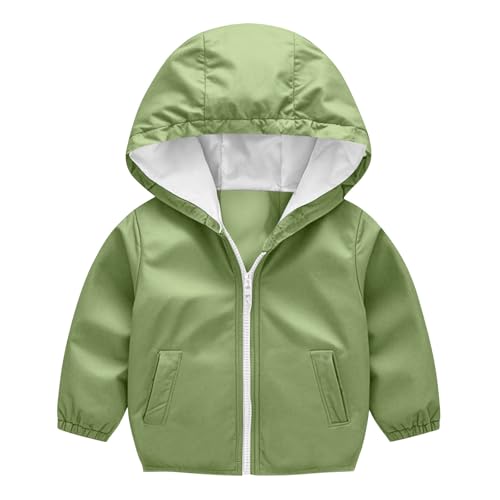 KIDSZJA Wasserdichte Jacke für Kleinkinder, 18 Monate, für Mädchen und Jungen, leichter Windbreaker, Regenmantel, Regenjacke mit Kapuze, funktioneller Softshell-Trenchcoat für den Außenbereich KIDSZJA Wasserdichte Jacke für Kleinkinder, 18 Monate, für Mädchen und Jungen, leichter Windbreaker, Regenmantel, Regenjacke mit Kapuze, funktioneller Softshell-Trenchcoat für den Außenbereich von KIDSZJA