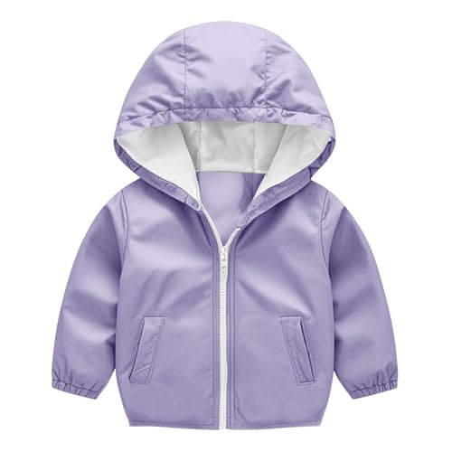 KIDSZJA Wasserdichte Jacke für Kleinkinder, 2 Jahre, für Mädchen und Jungen, leichter Windbreaker, Regenmantel, Regenjacke mit Kapuze, funktioneller Softshell-Trenchcoat für den Außenbereich KIDSZJA Wasserdichte Jacke für Kleinkinder, 2 Jahre, für Mädchen und Jungen, leichter Windbreaker, Regenmantel, Regenjacke mit Kapuze, funktioneller Softshell-Trenchcoat für den Außenbereich von KIDSZJA