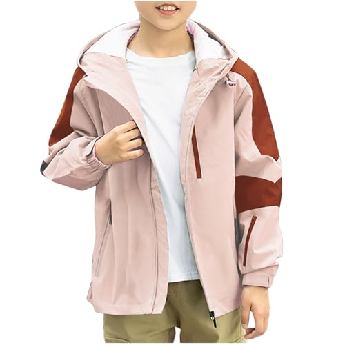 KIDSZJA Wasserdichte Jacke für Mädchen und Jungen, leichte Windbreaker-Regenjacke, Sommer-Regenjacke mit Kapuze, funktioneller Softshell-Trenchcoat, Outdoor, Größe 5–15 Jahre KIDSZJA Wasserdichte Jacke für Mädchen und Jungen, leichte Windbreaker-Regenjacke, Sommer-Regenjacke mit Kapuze, funktioneller Softshell-Trenchcoat, Outdoor, Größe 5–15 Jahre von KIDSZJA