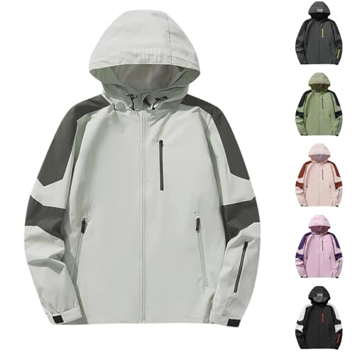 KIDSZJA Wasserdichte Jacke für Mädchen und Jungen, leichte Windbreaker-Regenjacke, Sommer-Regenjacke mit Kapuze, funktioneller Softshell-Trenchcoat, Outdoor, Größe 5–15 Jahre KIDSZJA Wasserdichte Jacke für Mädchen und Jungen, leichte Windbreaker-Regenjacke, Sommer-Regenjacke mit Kapuze, funktioneller Softshell-Trenchcoat, Outdoor, Größe 5–15 Jahre von KIDSZJA