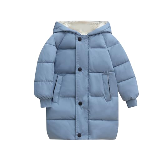KIDSZJA Winterjacke für Mädchen, gepolstert, langer Mantel, mit Kapuze, dicke Daunenmäntel, Kinder, warm, Longline, Parka, Schulmäntel mit Taschen, Oberbekleidung KIDSZJA Winterjacke für Mädchen, gepolstert, langer Mantel, mit Kapuze, dicke Daunenmäntel, Kinder, warm, Longline, Parka, Schulmäntel mit Taschen, Oberbekleidung von KIDSZJA