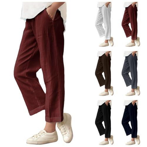 KIDSZJA Y2K Vintage-Hose für Jungen, elastisch, hohe Taille, Overknee-Hose, Sommer, lässig, einfarbig, kurze Jogginghose, 2025, Baumwoll-Leinen, Jogginghose, Festival- und Urlaubs-Outfits KIDSZJA Y2K Vintage-Hose für Jungen, elastisch, hohe Taille, Overknee-Hose, Sommer, lässig, einfarbig, kurze Jogginghose, 2025, Baumwoll-Leinen, Jogginghose, Festival- und Urlaubs-Outfits von KIDSZJA