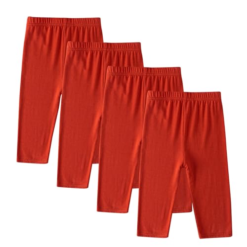 KIDSZJA Yoga-Leggings für Kinder, Mädchen, einfarbig, dünn, Caprihose, lässig, bequem, athletische Hose, 4 Stück, elastische Taille, kurze Tanz-Leggings, athletische Gymnastik, Sportbekleidung KIDSZJA Yoga-Leggings für Kinder, Mädchen, einfarbig, dünn, Caprihose, lässig, bequem, athletische Hose, 4 Stück, elastische Taille, kurze Tanz-Leggings, athletische Gymnastik, Sportbekleidung von KIDSZJA