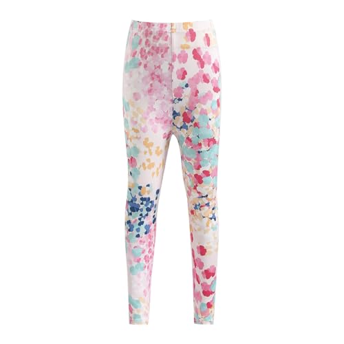 KIDSZJA Yoga-Outfit für Mädchen, lässig, bequem, stilvolle Fußball-Leggings, elastisch, hohe Taille, Blumendruck, Hose, Laufen, Radfahren, dehnbar, nahtlose Hose, athletische Gymnastik KIDSZJA Yoga-Outfit für Mädchen, lässig, bequem, stilvolle Fußball-Leggings, elastisch, hohe Taille, Blumendruck, Hose, Laufen, Radfahren, dehnbar, nahtlose Hose, athletische Gymnastik von KIDSZJA